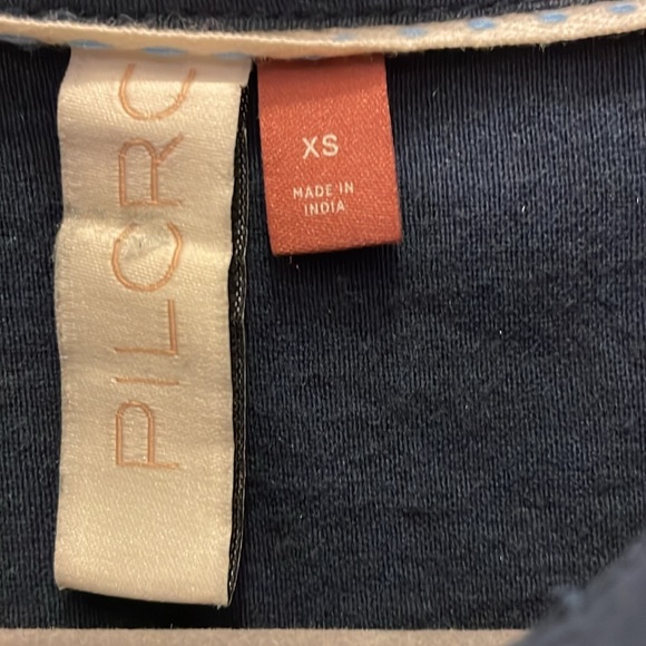 NWOT! Anthropologie navy pilcro Romy aztek boho shirt - Picture 6 of 8